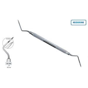 ELEVATOR HEIDBRINK DOUBLE SERRATED # 1/2 185MM