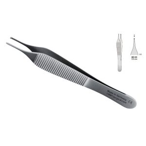FORCEPS ADSON TEETH 1 X 2 120MM