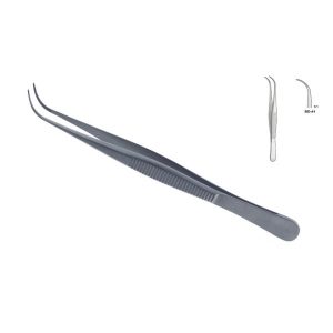 FORCEPS ANATOMICAL CURVED 110MM