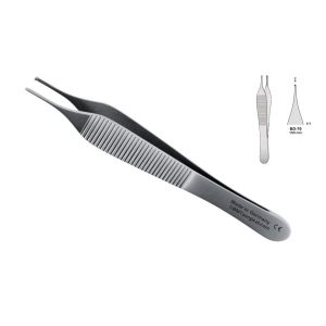 FORCEPS ADSON TISSUE TEETH 1 X 2 150MM