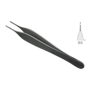 FORCEPS ADSON TEETH 1 X 2 120MM