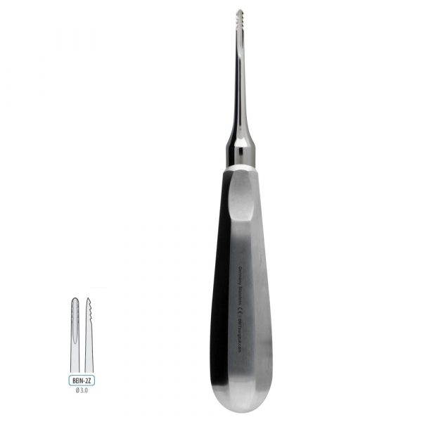 ROOT ELEVATOR BEIN SERRATED 3.0MM 155MM