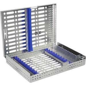 10 INSTRUMENT STAINLESS STEEL CASSETTE