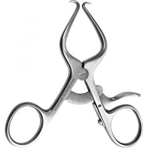RETRACTOR GELPI, CURVED, 9 CM