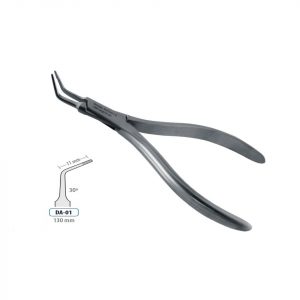 ROOT FRAGMENT FORCEPS CURVED 130MM