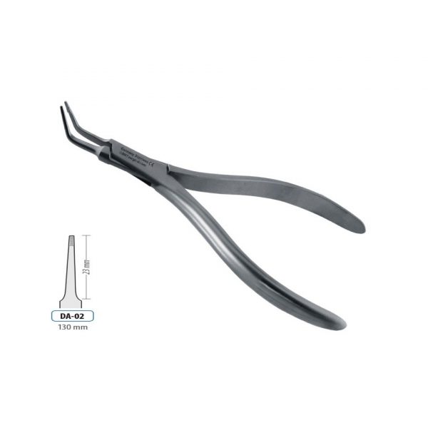 ROOT FRAGMENT FORCEPS STRAIGHT 130MM
