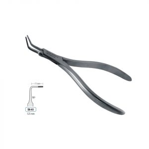ROOT FRAGMENT FORCEPS CURVED 90 DEGREE 125MM