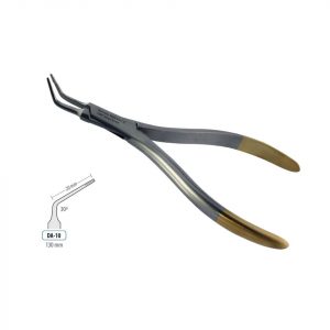 ROOT FRAGMENT FORCEPS CURVED 130MM