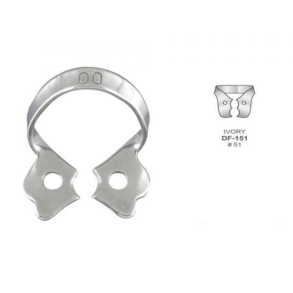 RUBBER DAM CLAMP N 51