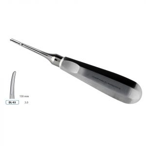 ROOT ELEVATOR BEIN CURVED 3.0MM 150MM