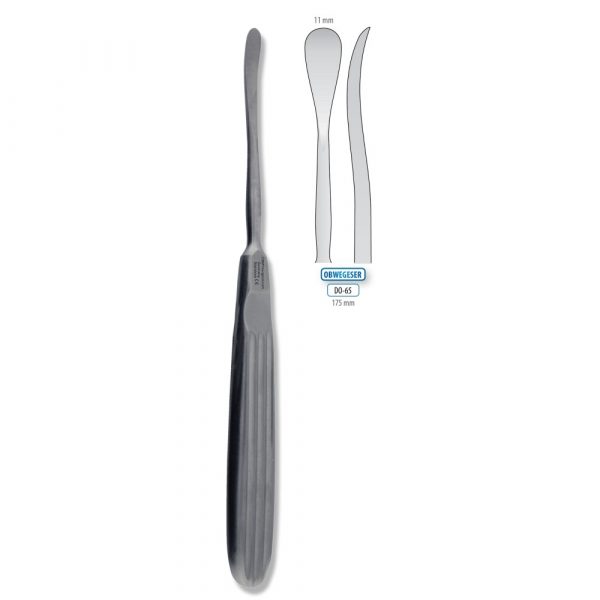 RASPATORY OBWEGESER, CURVED, 11 MM, 18 CM