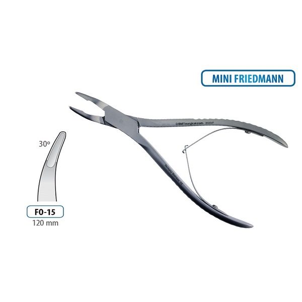 BONE RONGEUR MINI FRIEDMANN 120MM