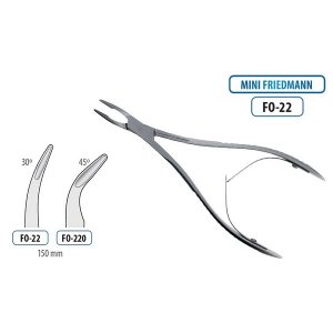 BONE RONGEUR MINI FRIEDMANN 155MM