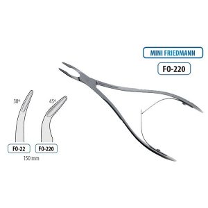 BONE RONGEUR MINI FRIEDMANN 150MM