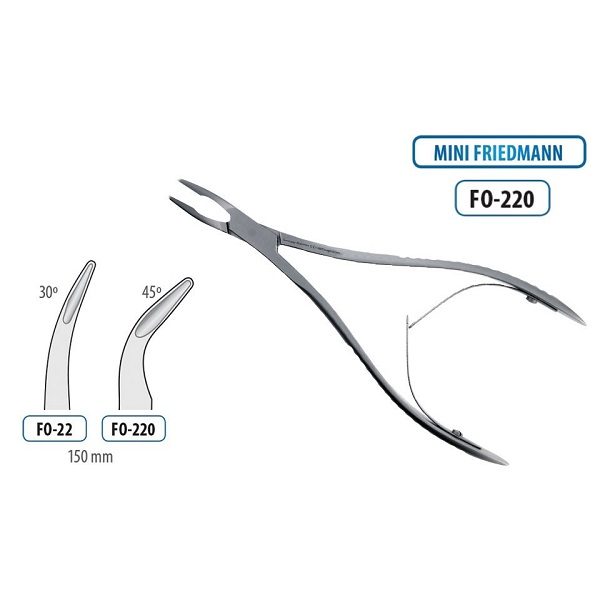 BONE RONGEUR MINI FRIEDMANN 150MM