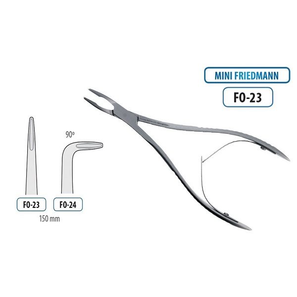 BONE RONGEUR MINI FRIEDMANN 150MM