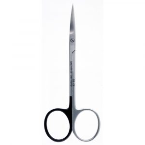 SCISSORS IRIS, LEFT-HANDED, STRAIGHT, 11 CM