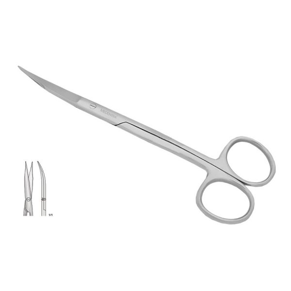 SCISSORS JAMESON CURVED 150MM