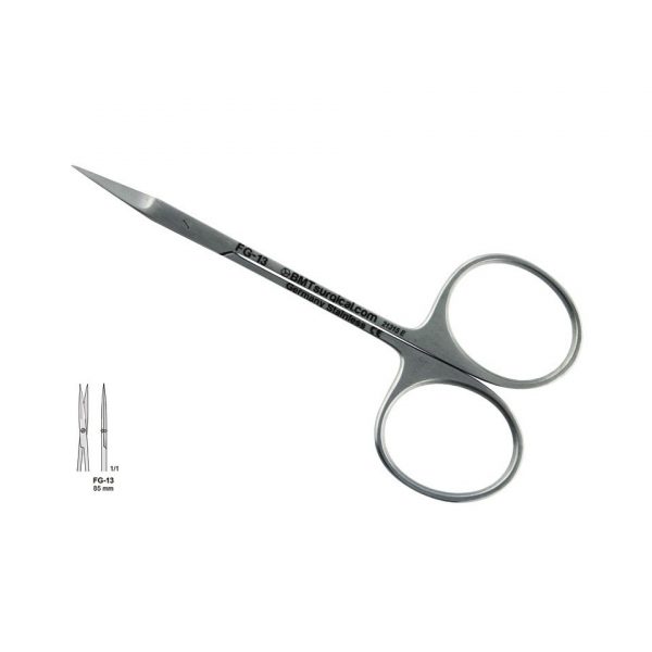 SCISSORS MICRO STRAIGHT 85MM