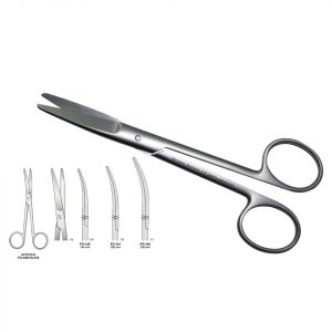 SCISSORS WERTHEIM CURVED 230MM