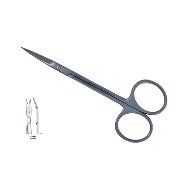 SCISSORS JOSEPH CURVED 150MM