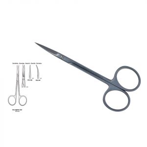 SCISSORS TOOTHED STRAIGHT 110MM