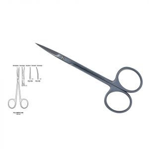 SCISSORS TOOTHED STRAIGHT 110MM