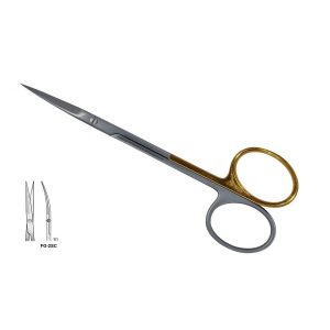SCISSORS IRIS SUPER CUT STRAIGHT 110MM