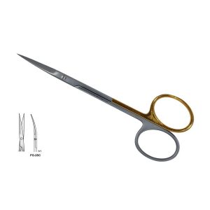 SCISSORS IRIS SUPER CUT CURVED 110MM