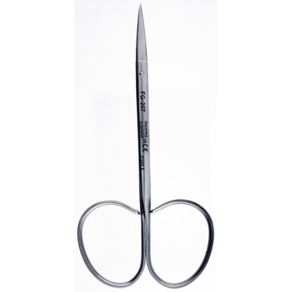SCISSORS IRIS, STRAIGHT, SHARP, 10,5 CM