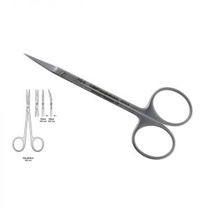 SCISSORS TISSUE STRAIGHT 105MM
