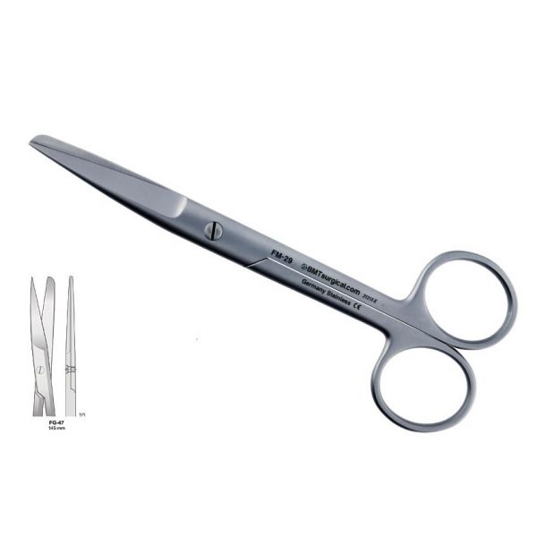 SCISSORS DEAVER STRAIGHT 145MM