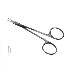 SCISSORS STEVENS CURVED BLUNT 110MM