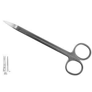 SCISSORS KELLY STRAIGHT 160MM
