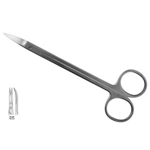 SCISSORS KELLY CURVED 180MM