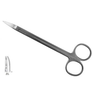 SCISSORS KELLY CURVED 160MM