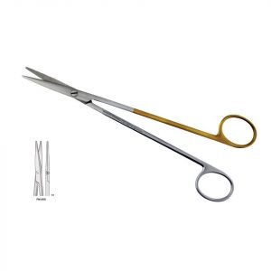 SCISSORS METZENBAUM STRAIGHT SUPER CUT 185MM