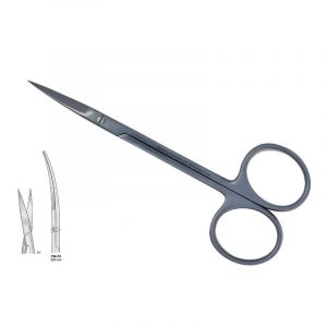 SCISSORS CURVED SHARP 200MM