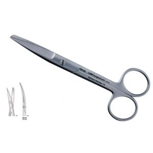 SCISSORS CURVED 165MM