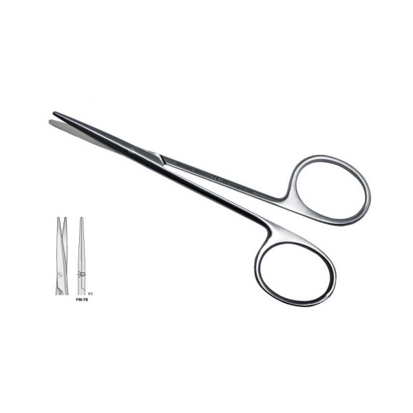 SCISSORS METZENBAUM STRAIGHT 200MM