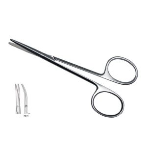 SCISSORS METZENBAUM CURVED 200MM
