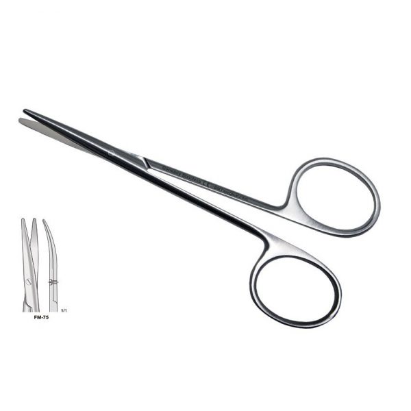 SCISSORS METZENBAUM CURVED 160MM