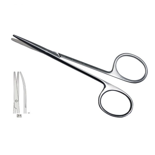SCISSORS MAYO-STILLE CURVED 190MM