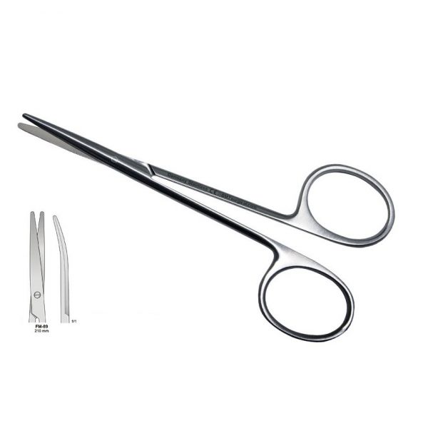 SCISSORS LEXER CURVED 210MM