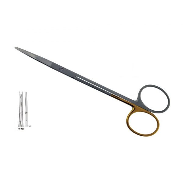 SCISSORS METZENBAUM STRAIGHT SUPER CUT 145MM