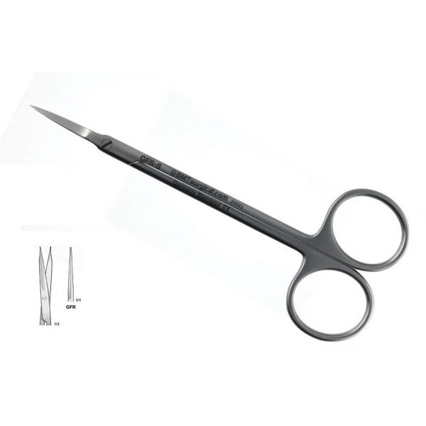 SCISSORS GOLDMAN FOX STRAIGHT 115MM