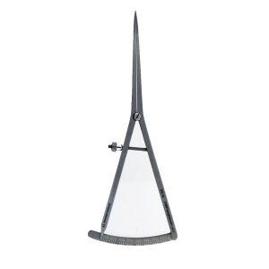 MEASURING INSTR. CASTROVIEJO, CURVED, 0-40 MM, 17 CM