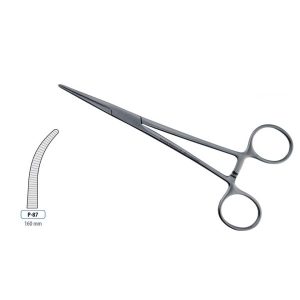 HAEMOSTATIC FORCEPS CRILE CURVED 160MM