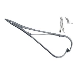 FORCEPS NEEDLE HOLDER MATHIEU CURVED 140MM