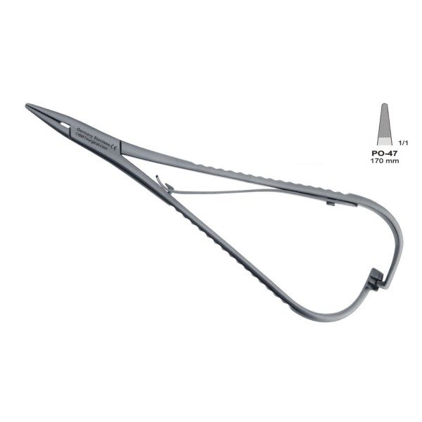FORCEPS NEEDLE HOLDER MATHIEU 170MM